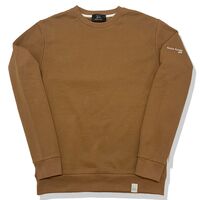 ロゴプリントスリーブ 裏起毛スウェット