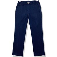 ハーフゴムウエスト ミラノリブ ウールミックスルーズスラックス